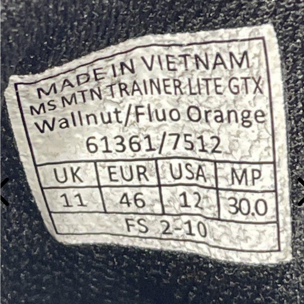 Salewa Wildfire 2 Men's Black Athletic Shoes - Picture 7 of 7